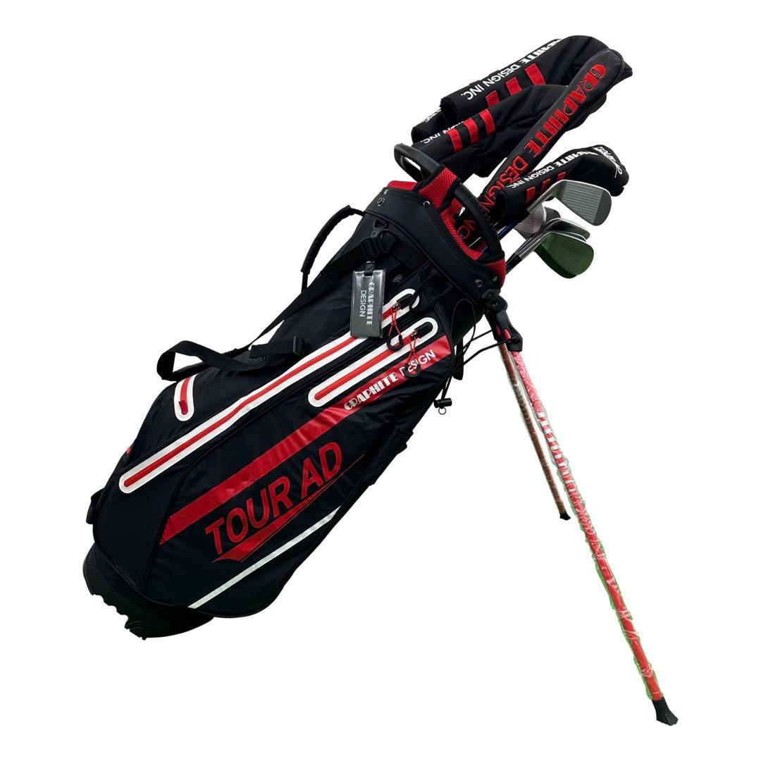 グラファイトデザインキャディーバック　2024年VFモデル　プロ支給