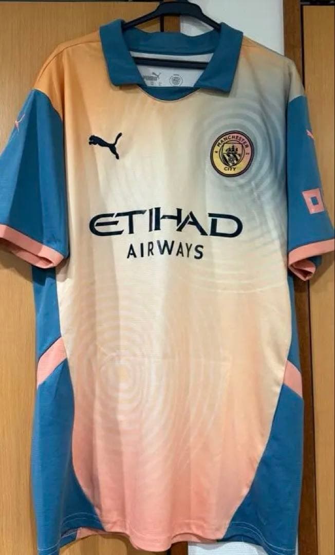 24-25 マンチェスター・シティ 4th ユニフォーム オアシス XL