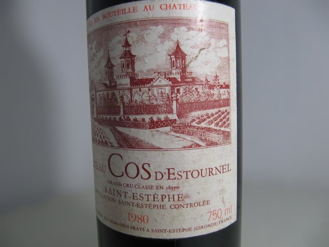 シャトー　コス　デストゥルネル 1980 年　赤ワイン　750ml