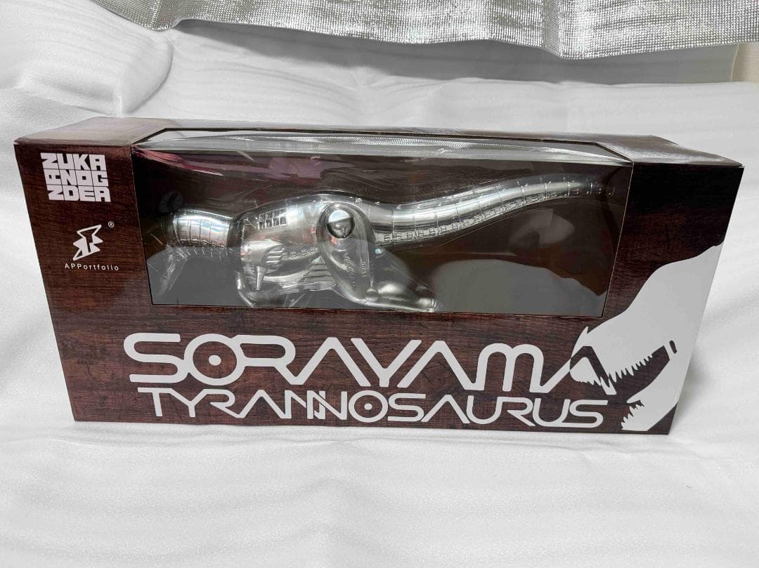 空山基 Sorayama Hajime T-Rex サイボーグ恐竜 (シルバー)