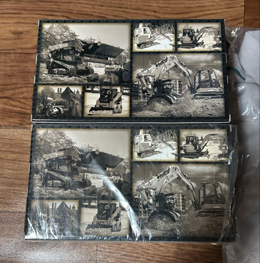 【非売品】クボタ50周年記念 ミニチュアKX060-5 KH-1 （2個セット）