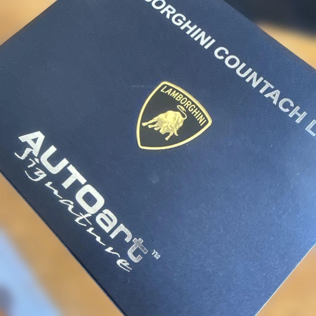 1/18 ランボルギーニ カウンタック LP400 (オレンジ)