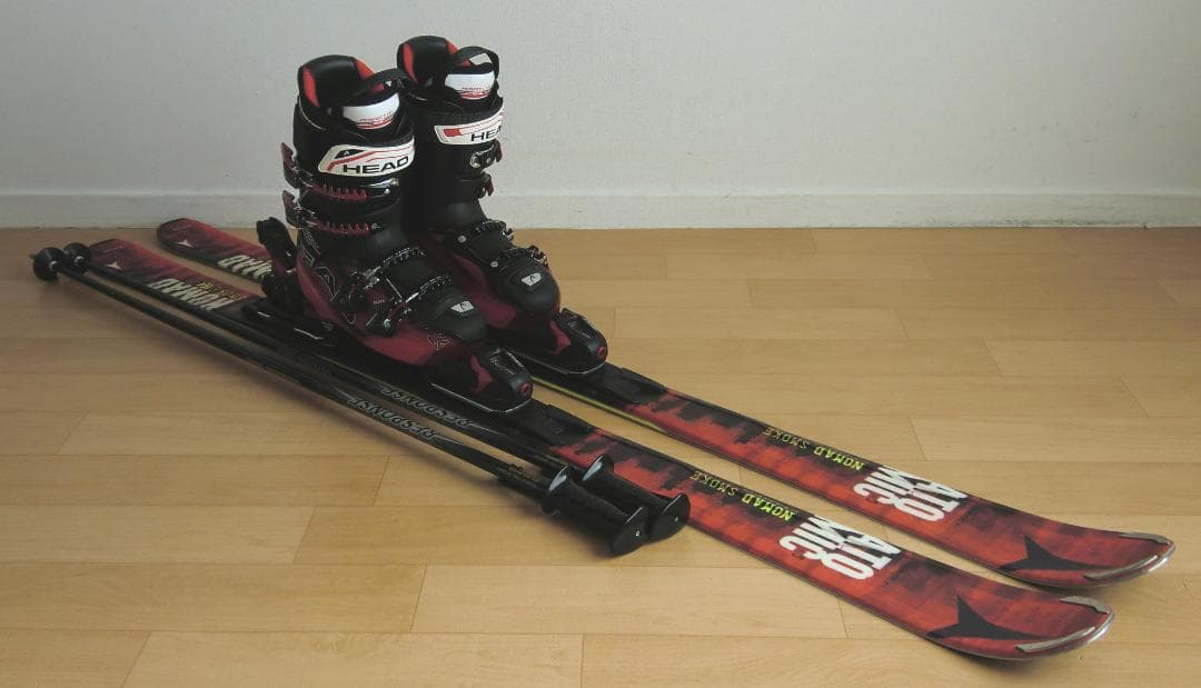 ■送料無料■アトミック■メンズスキーセット■板164靴27-27.5■メンテ付■