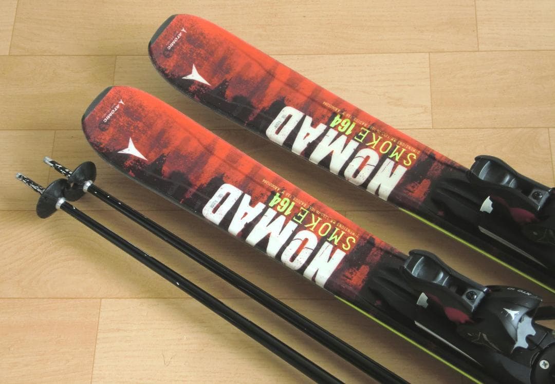 ■送料無料■アトミック■メンズスキーセット■板164靴27-27.5■メンテ付■