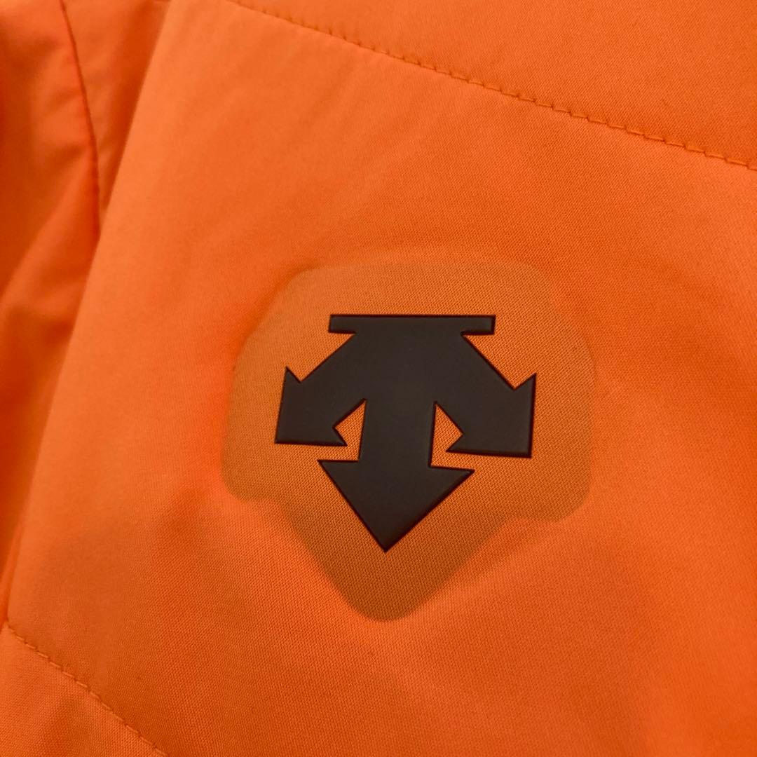 DESCENTE オレンジ 電熱中綿ジャケット レディース　Lサイズ　美品