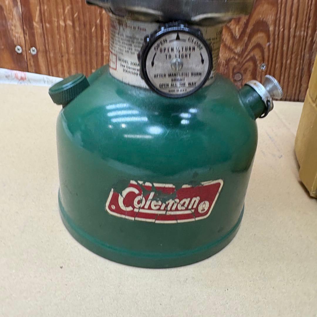 コールマン ランタン グリーン 200A700 ヴィンテージ 1983年2月