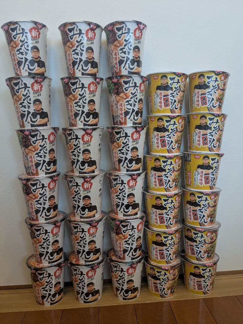 新みそきんラーメン18個　新みそきんメシ12個　計30個セット