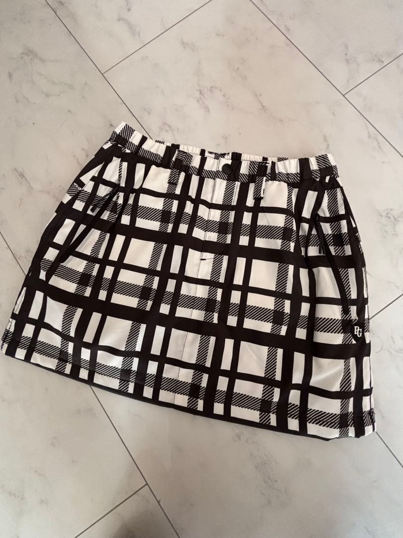 パーリーゲイツ　裏地付きスカート・サンバイザー