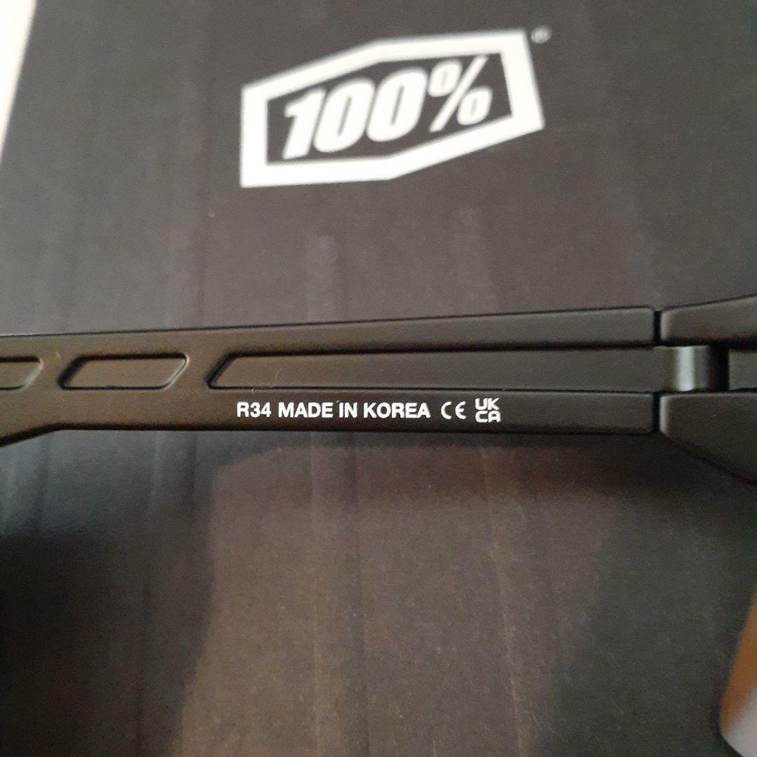 100% S3 ブラック ブロンズ ワンハンドレッド サングラス