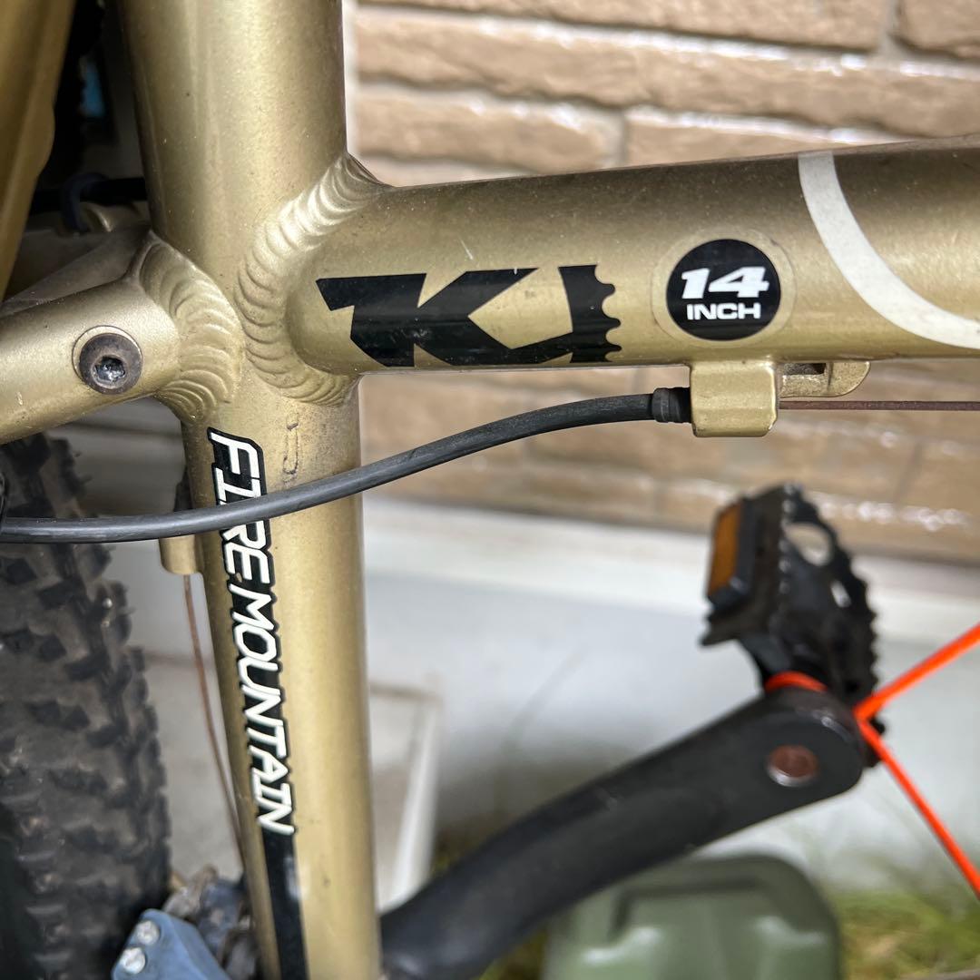 KONA マウンテンバイク ゴールド　FIRE mountain