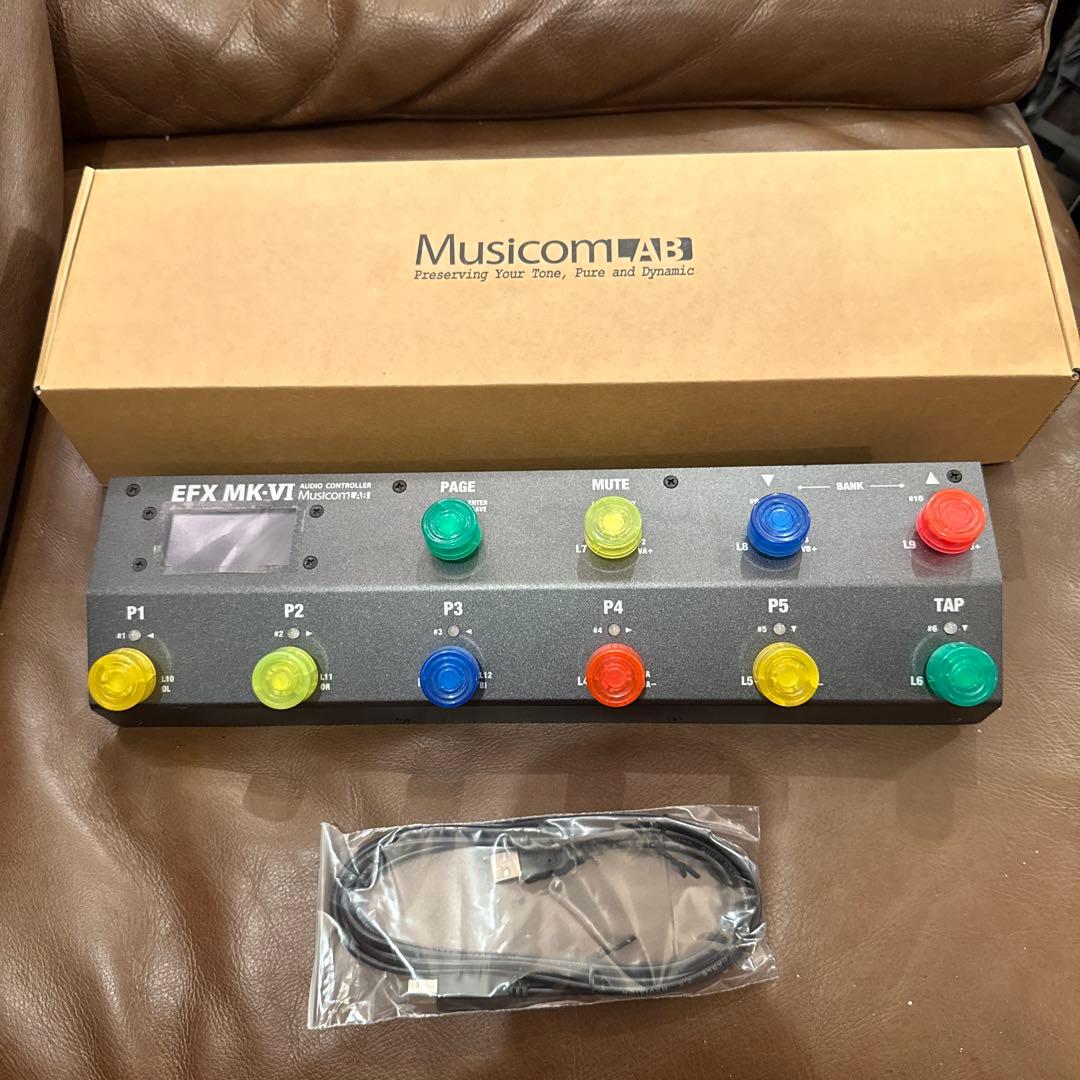 【美品】Musicom Lab EFX MK-VI スイッチャー