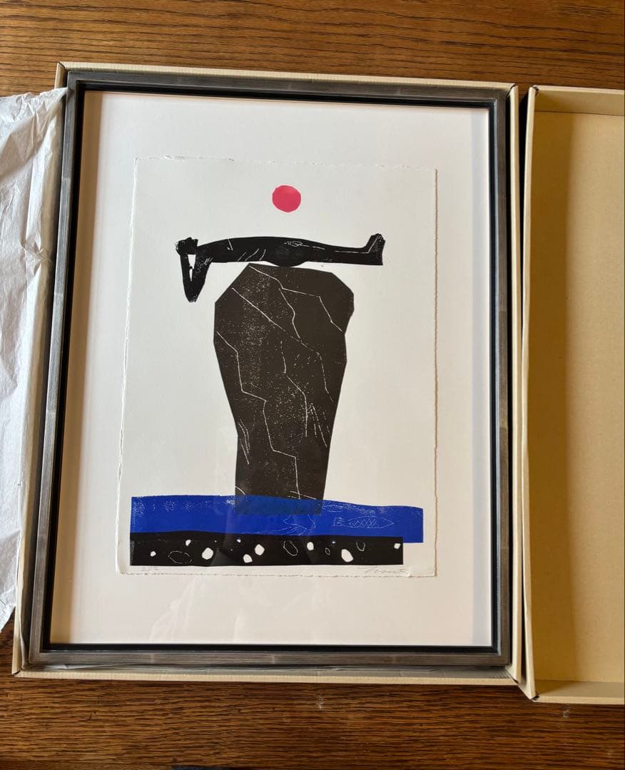 ルーク ベスト Luke Best 原画 紙版画 フレーム込