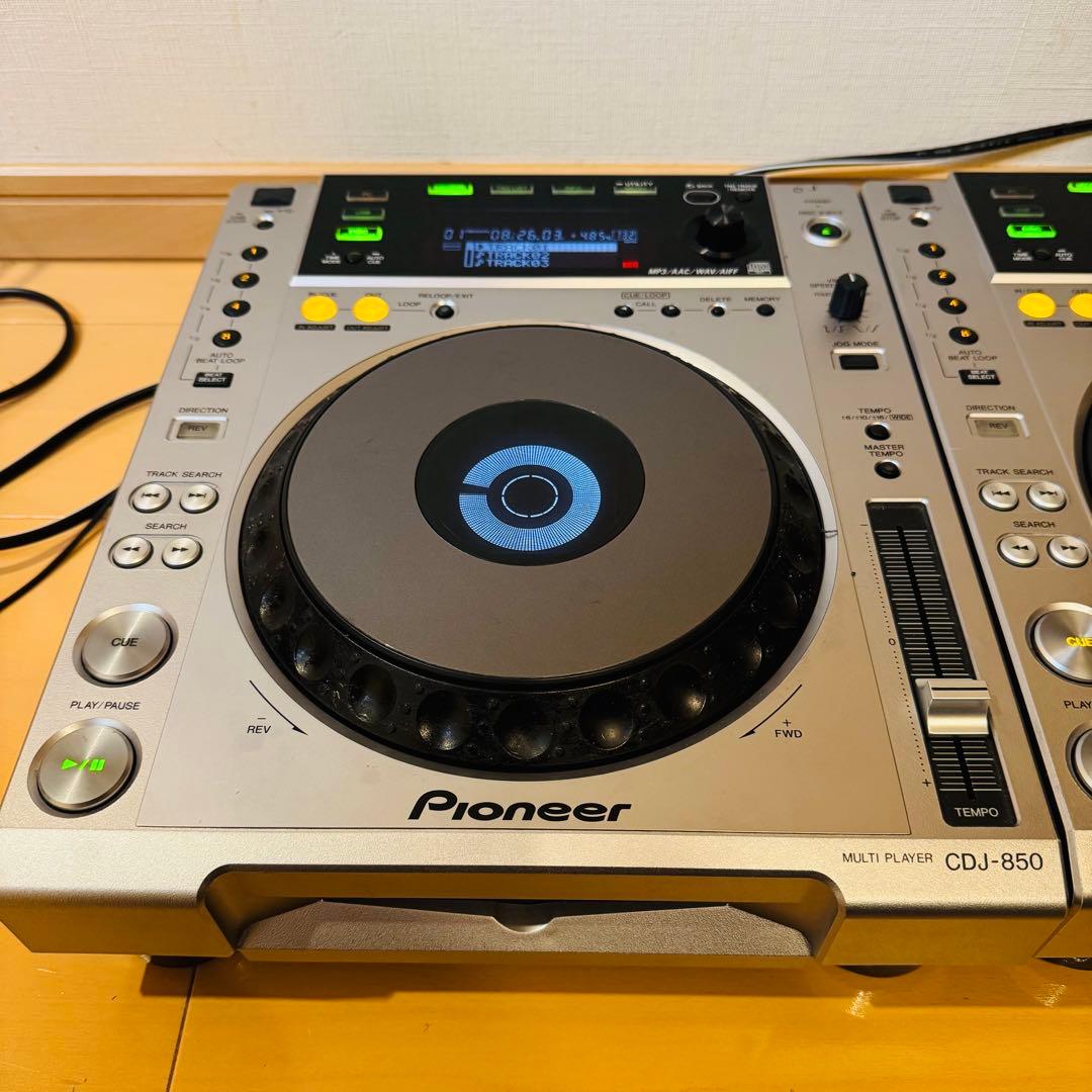 Pioneer CDJ-850 2台セット ⭐︎カバー付き