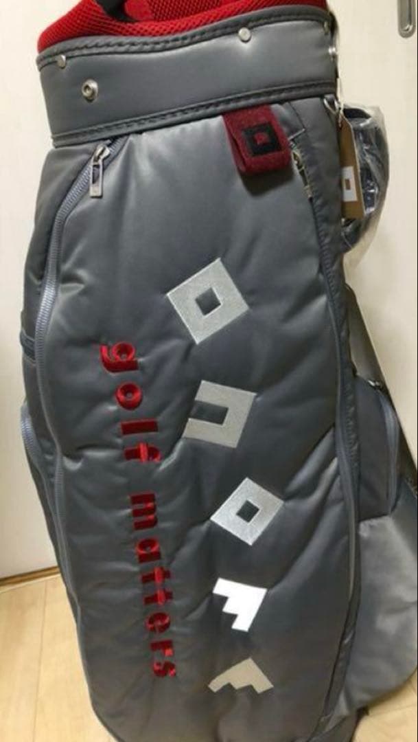 martin⭐︎オノフONOFFグレー キャディバッグ 収納ポケット付き