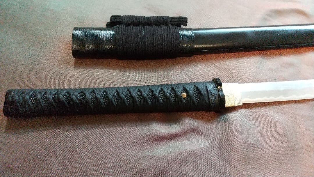 【軽量アルミ刀身】模造刀 舞踊 模擬刀 拵え 喰出し鍔 刀剣 日本刀 刀 小太刀