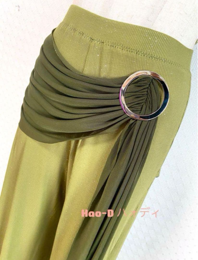 社交ダンス★キラキラ★2点★セットアップ★オリジナル★M