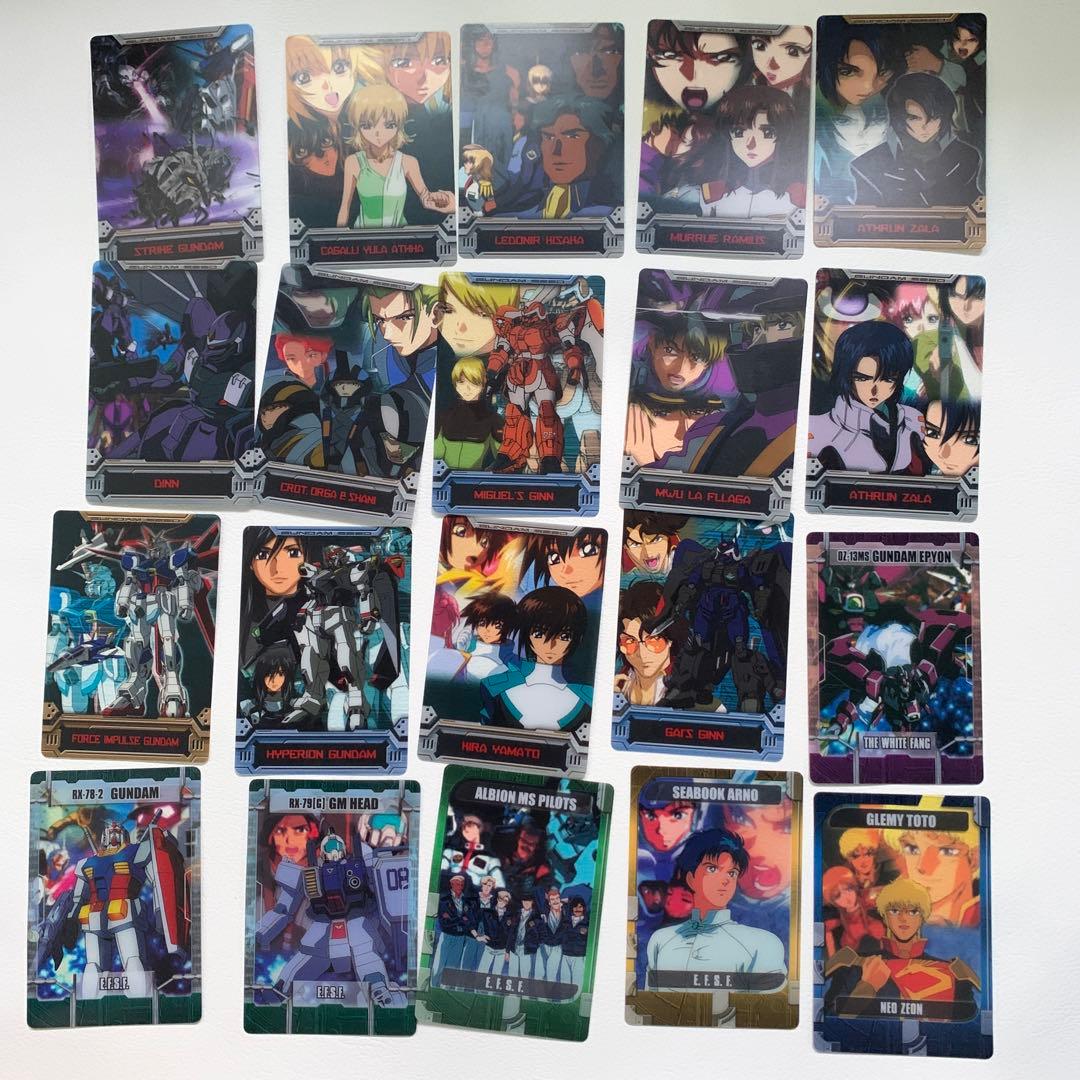 ガンダム　カード　森永　　　　　　　　　　　　　　d