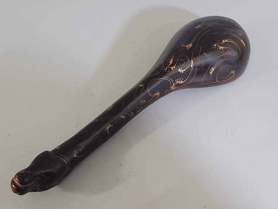 古美術 中国 楚 漆器 二件 数寄者蔵品