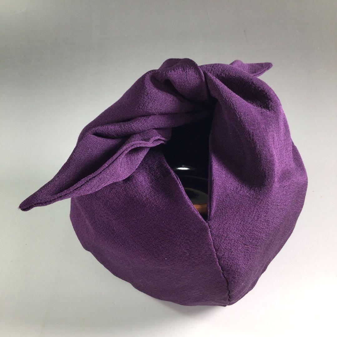 Ｐ８８６　御所籠　『平安　粟田元竺作』『利休形』『茶器揃』　共箱　茶道具