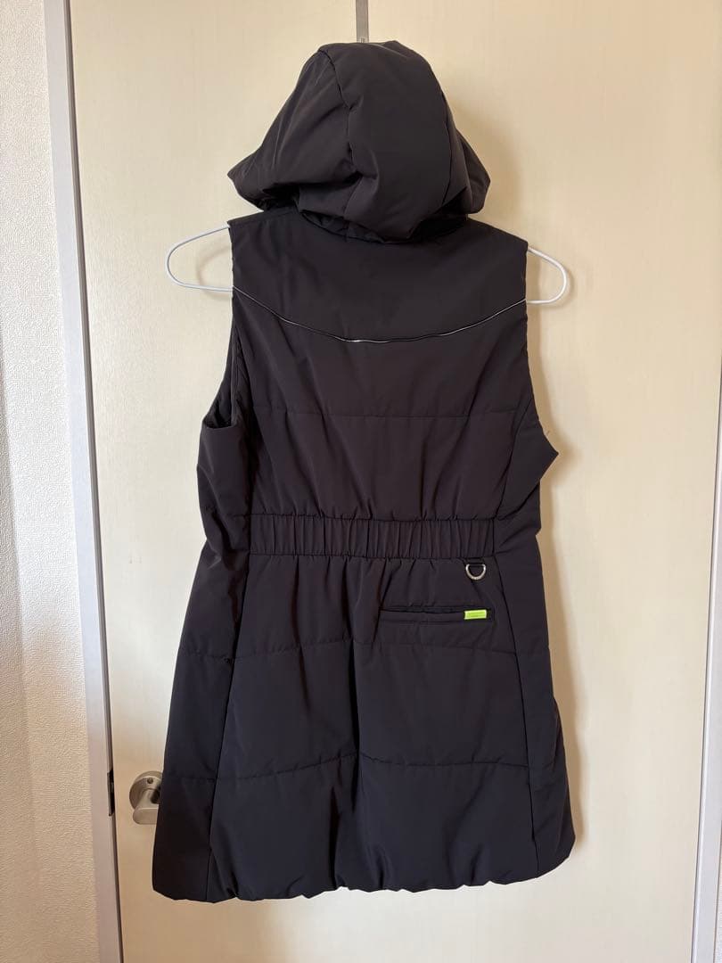 ルコック　ゴルフウエアレディース　M ベストワンピース 中綿入り　2way