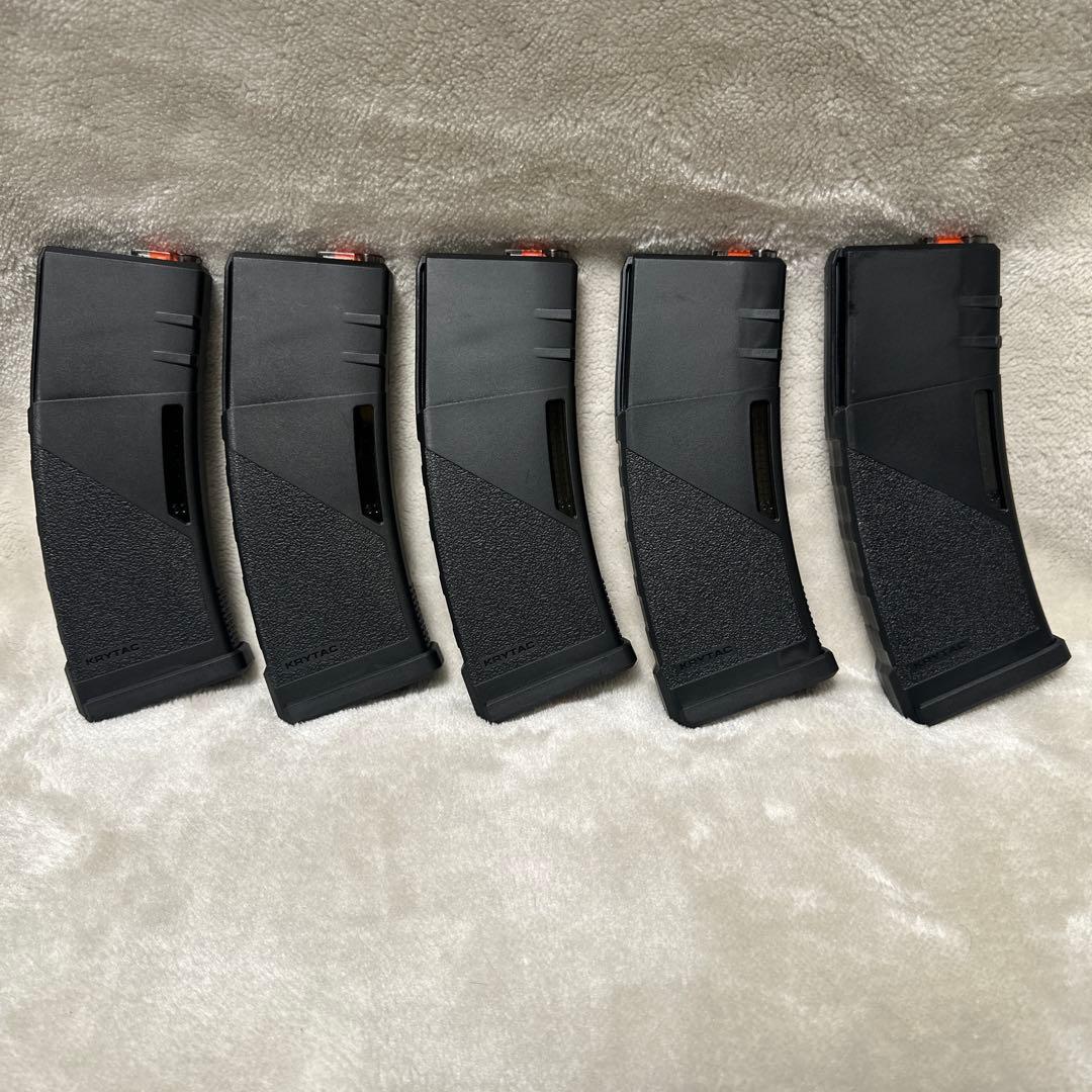 KRYTAC M4 ポリマーマガジン 150連 5本セット