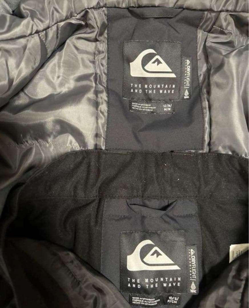 クイックシルバー　上下セット　スノボウェア　130