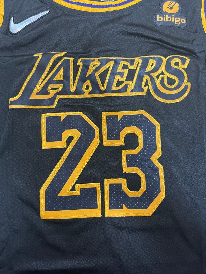 LAKERS JAMES 23 ブラック ユニフォーム、LAKERS,
