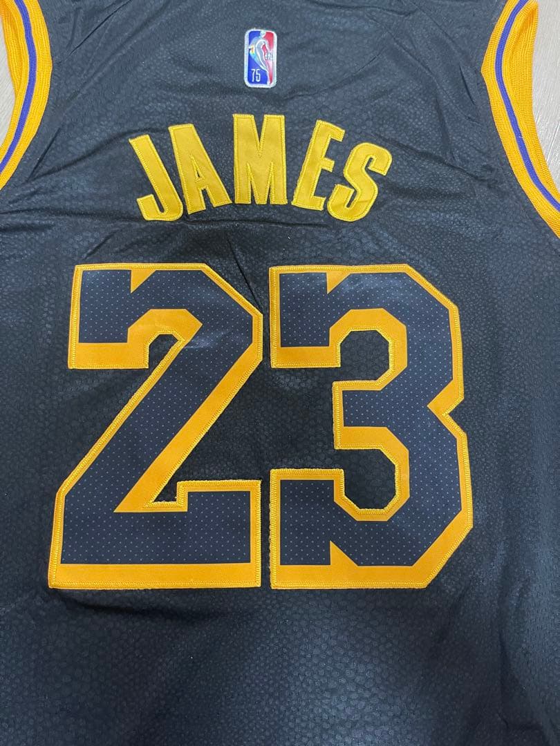 LAKERS JAMES 23 ブラック ユニフォーム、LAKERS,