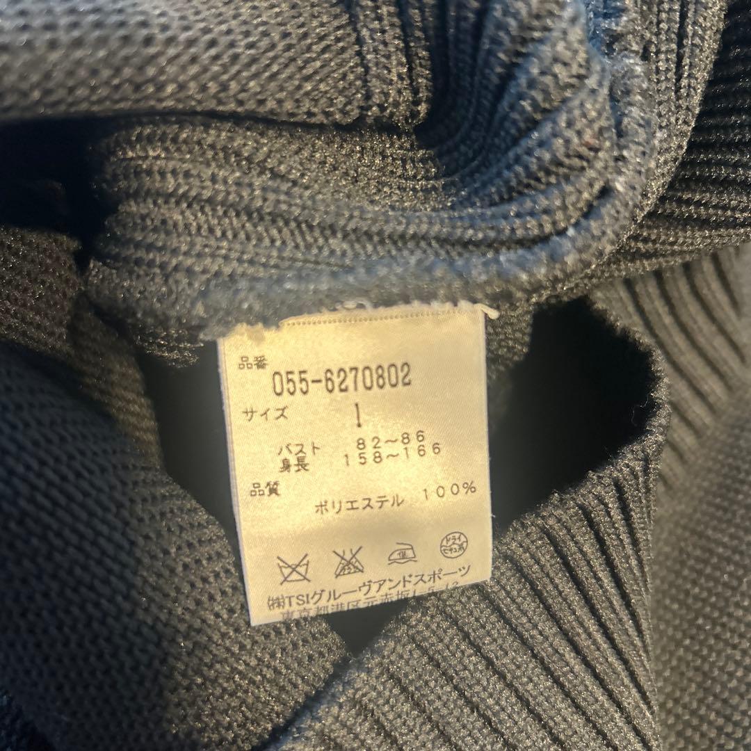 PEARLY GATES ブラックニットセーター サイズ1