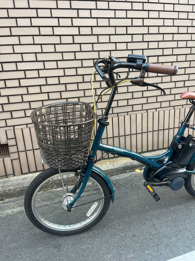 12ahパナソニックミニ電動アシスト自転車20インチ