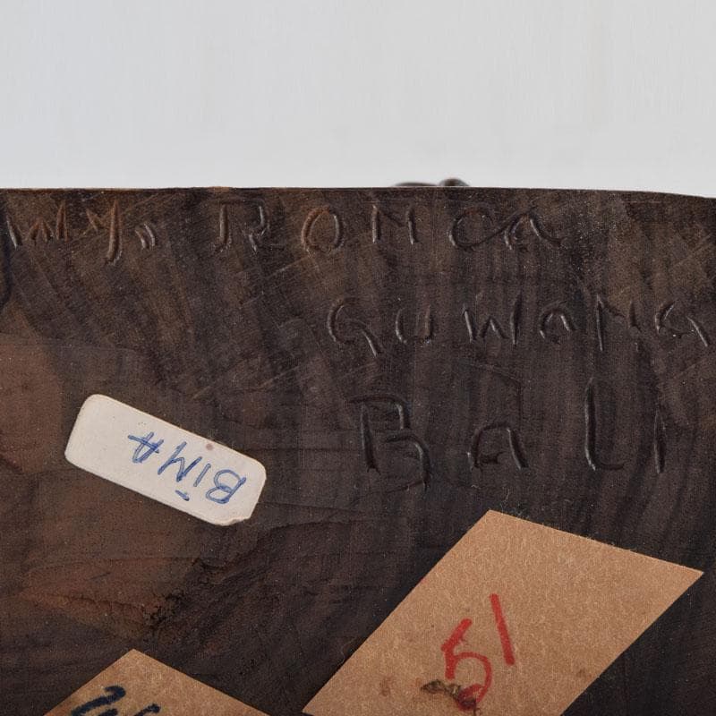 バリ島　インドネシア　木彫　置物　3点まとめて　N　9011A