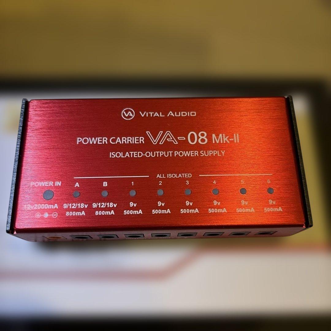 【ほぼ新品、付属品完備】VITAL AUDIO VA08 Mk-II 保証期間内