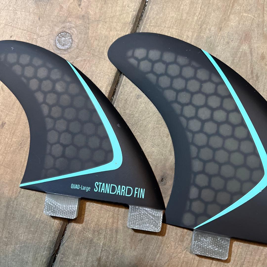 QUAD-Large STANDARD FIN サーフボードフィン箱無し