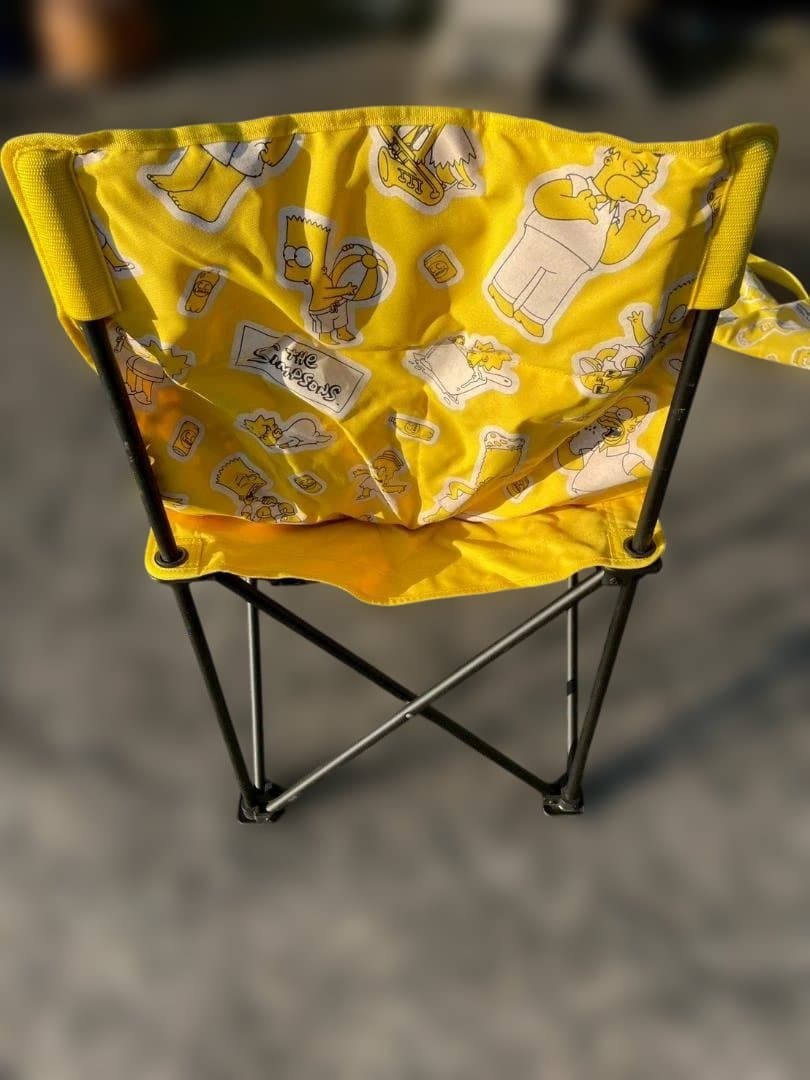 A◆シンプソンズ　折りたたみチェア　ノベルティ　レア　非売品　椅子　アウトドア