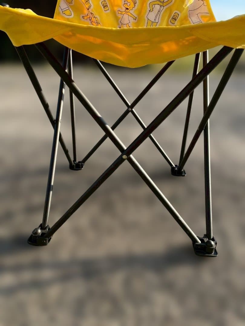 A◆シンプソンズ　折りたたみチェア　ノベルティ　レア　非売品　椅子　アウトドア