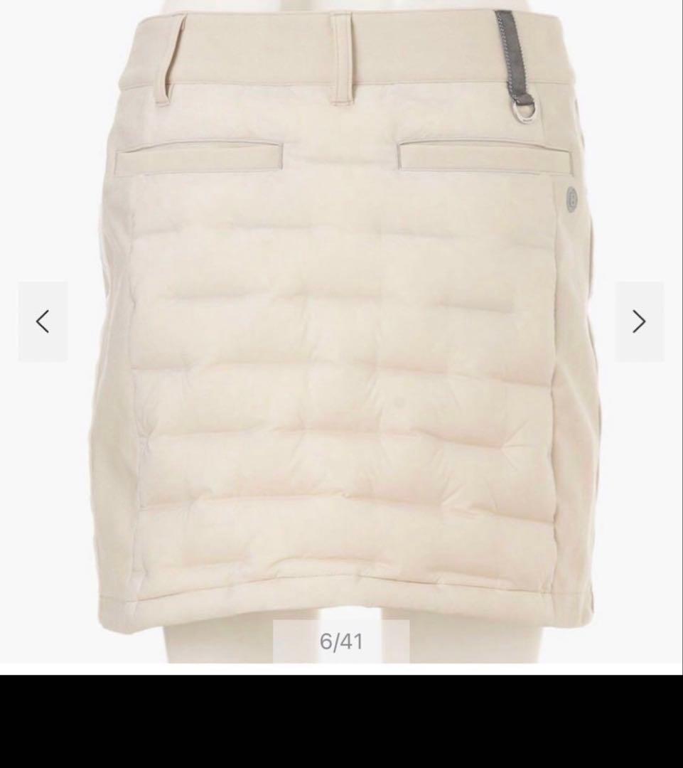 ブリーフィング　ハイブリッドダウンスカート　Lサイズ　ベージュ