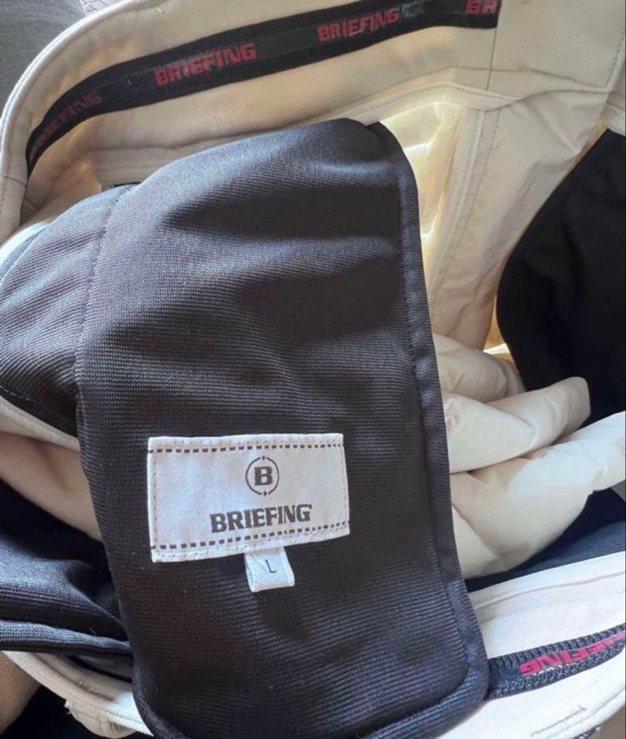 ブリーフィング　ハイブリッドダウンスカート　Lサイズ　ベージュ