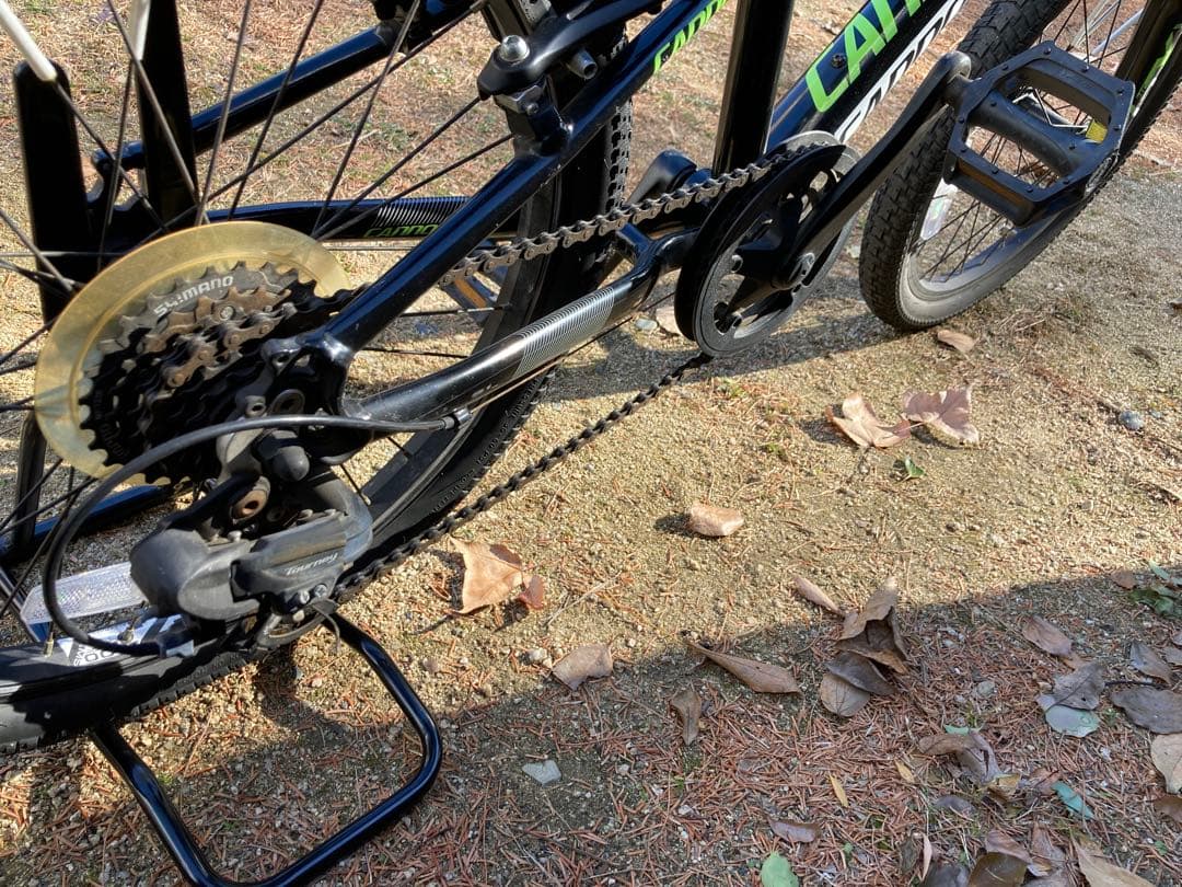 Cannondaleキャノンデール 20インチ キッズバイク ブラック/グリーン