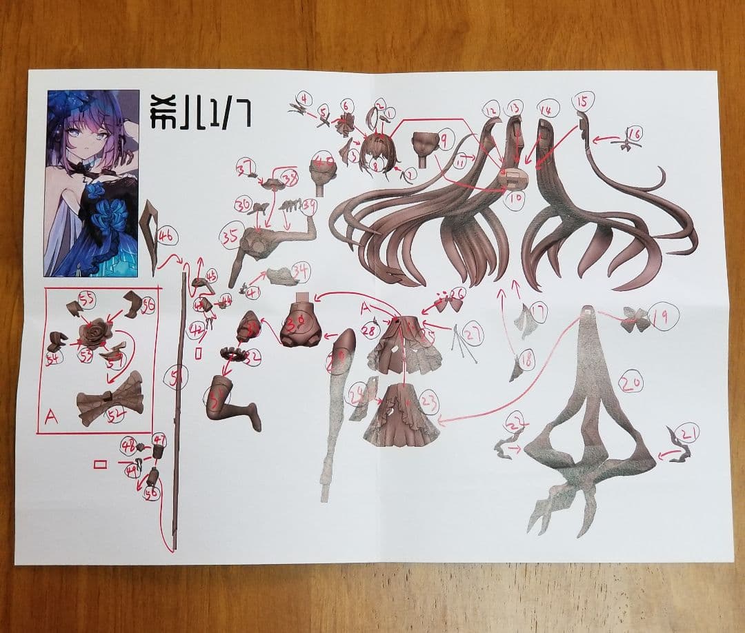 崩壊3rd　ゼーレ　ナイトエンブレイス　ガレージキット