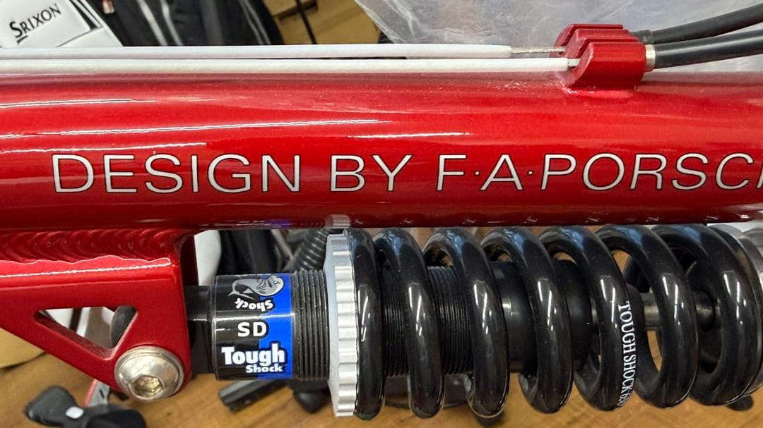 コカ・コーラ非売品ポルシェデザイン マウンテンバイク レッド　レア