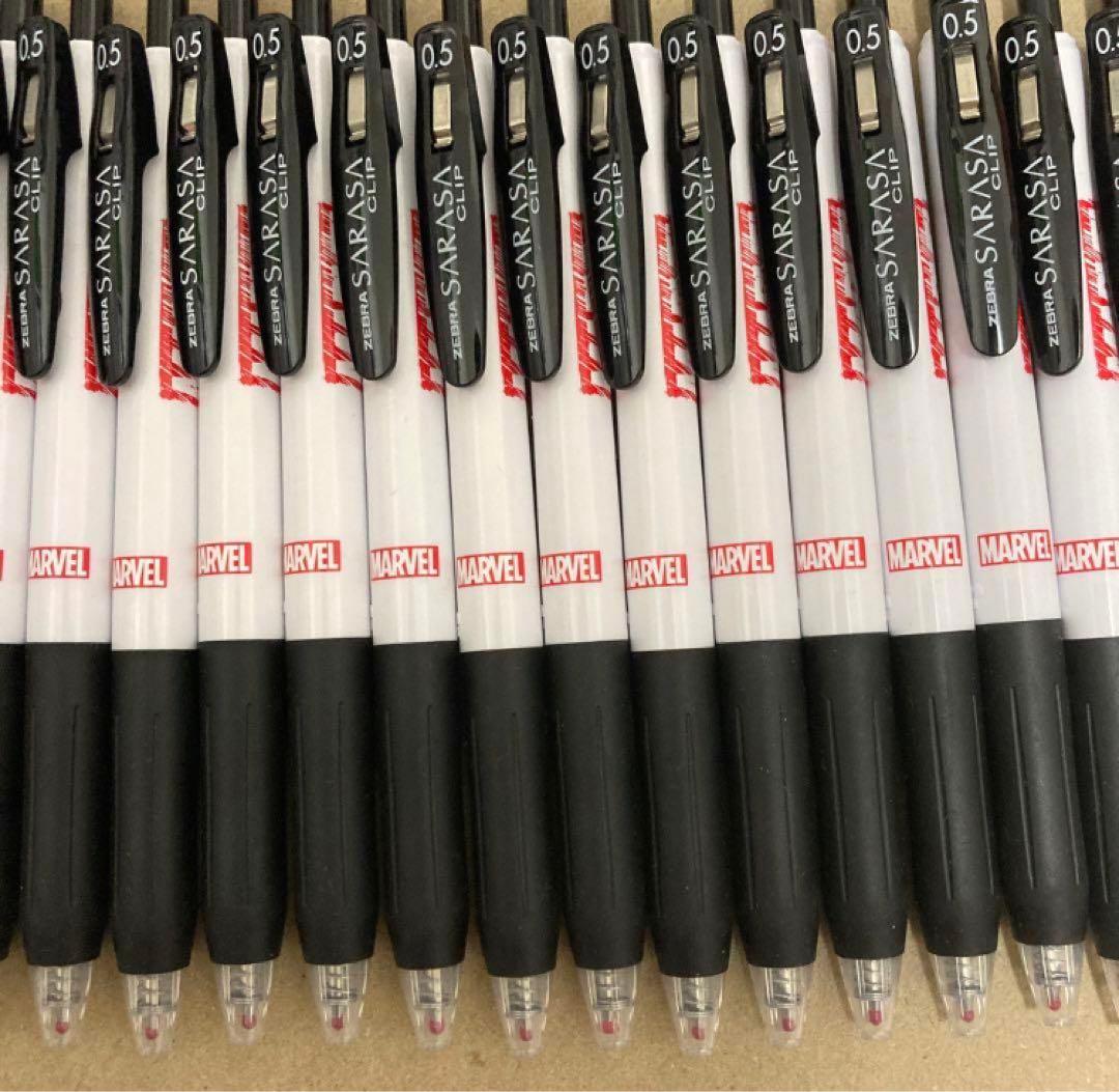 SARASA ZEBRA サラサクリップ MARVELコラボ 50本セット