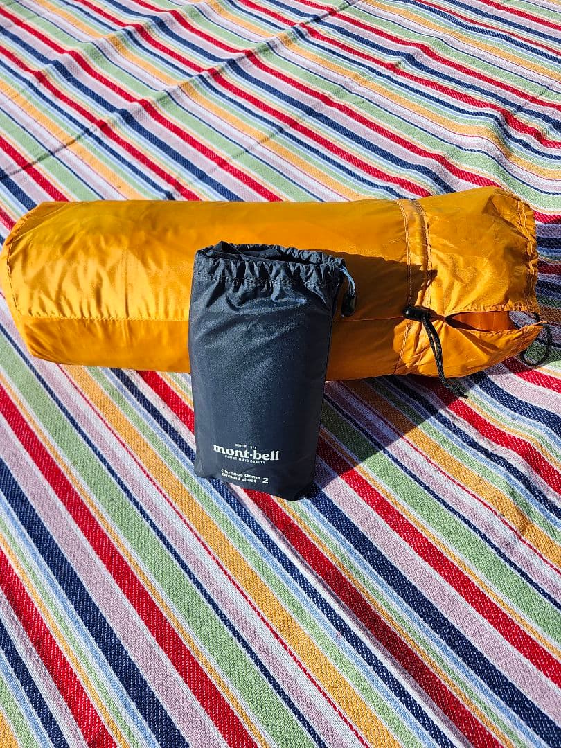 【美品】mont-bell クロノスドーム2 mont-bellグランドシート２