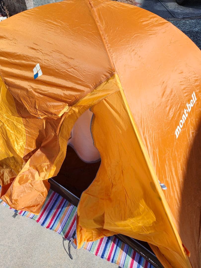 【美品】mont-bell クロノスドーム2 mont-bellグランドシート２