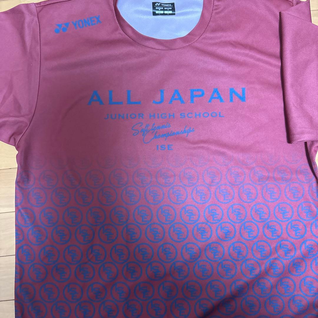 YONEX ソフトテニス伊勢全国選抜限定ロングTシャツ