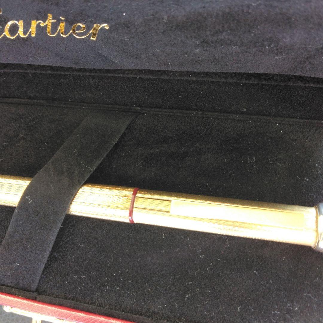 美品＊Cartierボールペンヴィテージゴールドスリーカラー取扱説明送料込み