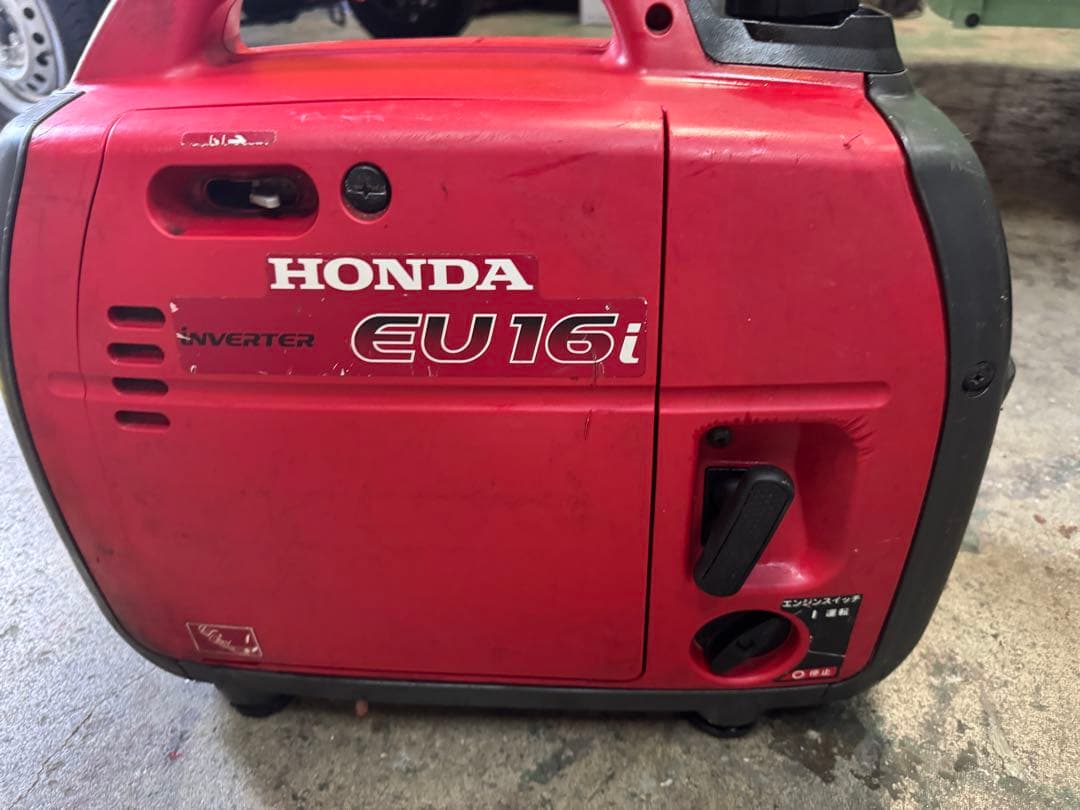 eu16i ホンダ インバーター 発電機 ポータブル 防災 停電 通電確認済み