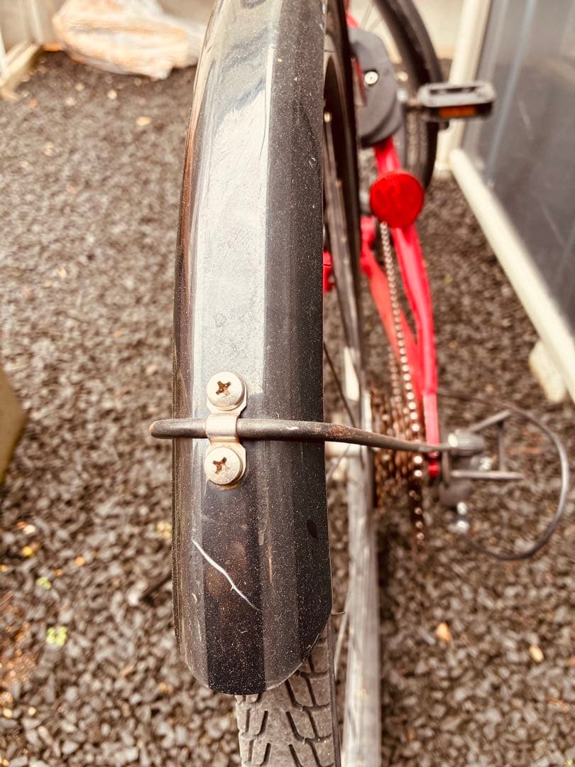 札幌　BRIDGESTONE シュライン　高校　子供用自転車レッド　26インチ