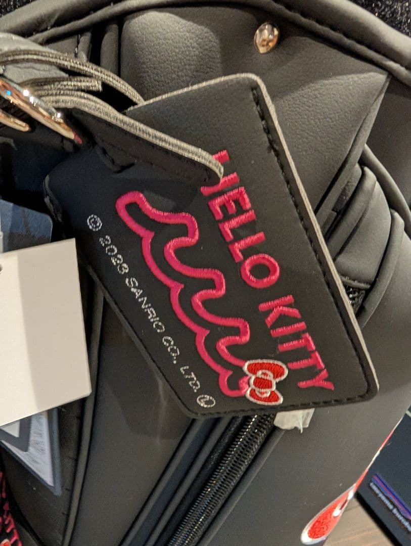 ムータマリン ハローキティ ゴルフバッグ スタンド式