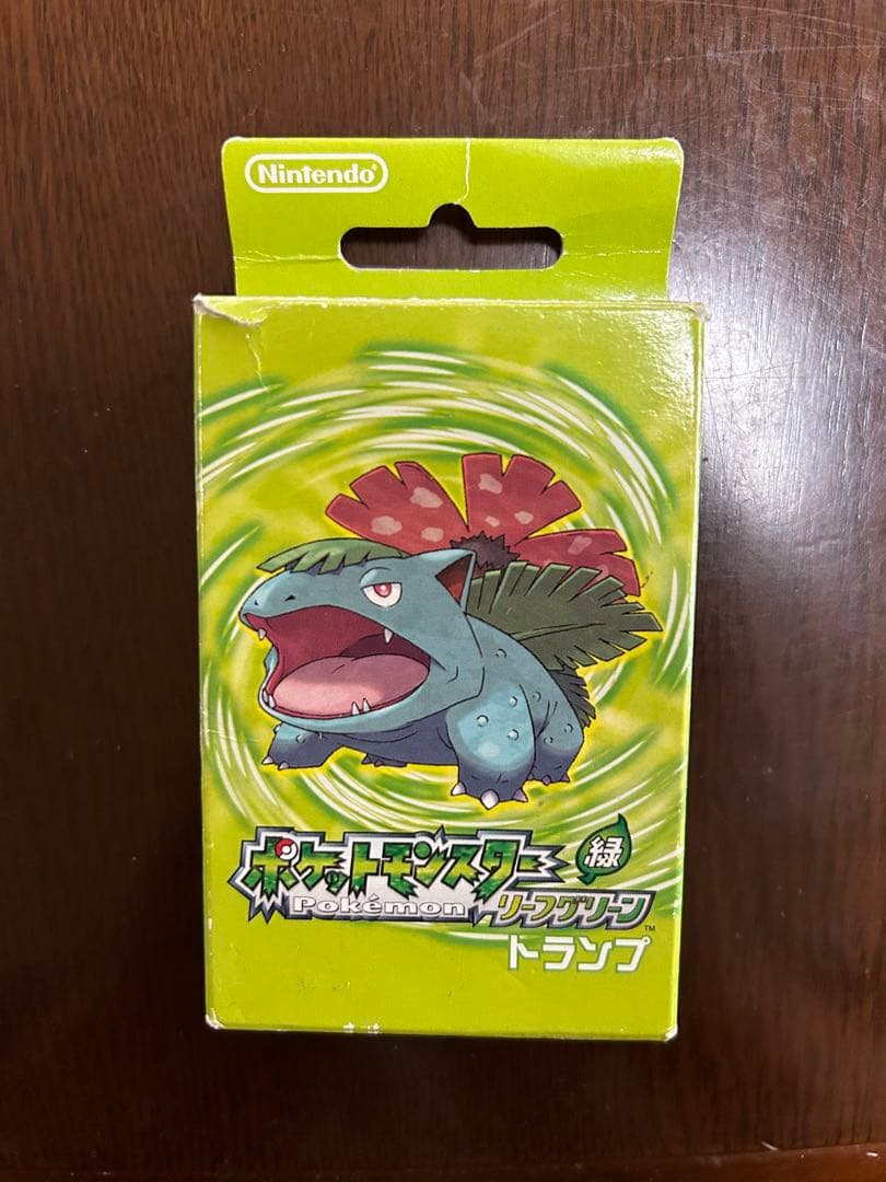 ポケットモンスター　リーフグリーン　トランプ　　ポケモンカード