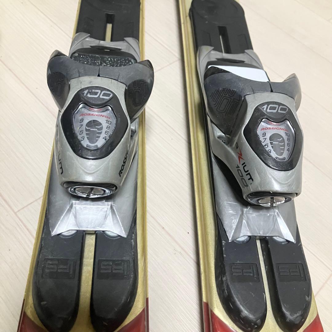 ストック付/ROSSIGNOL 100XPI ロシニョール スキーセット154